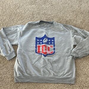 IDC nfl logo sweatshirt